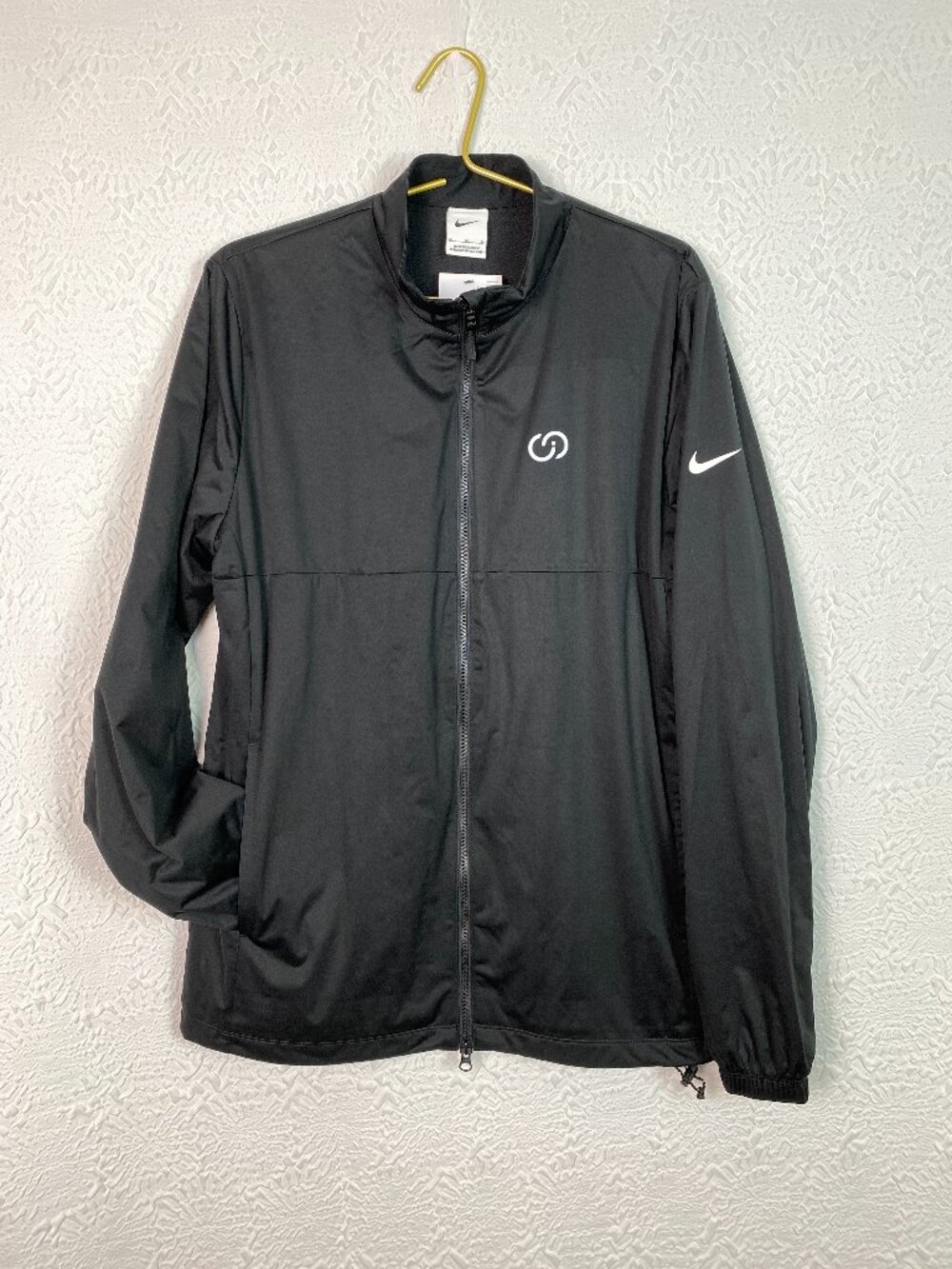 NWT Nike Golf Repel Full Zip Jacket Black Dri-FIT Men's Medium DX6716-010